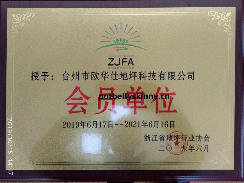 浙(zhe)江(jiang)省地坪行業(ye)協(xie)會會(hui)員(yuan)